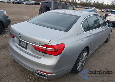 2016 BMW 740I from USA, damaged, VIN WBA7E2C51GG546792
